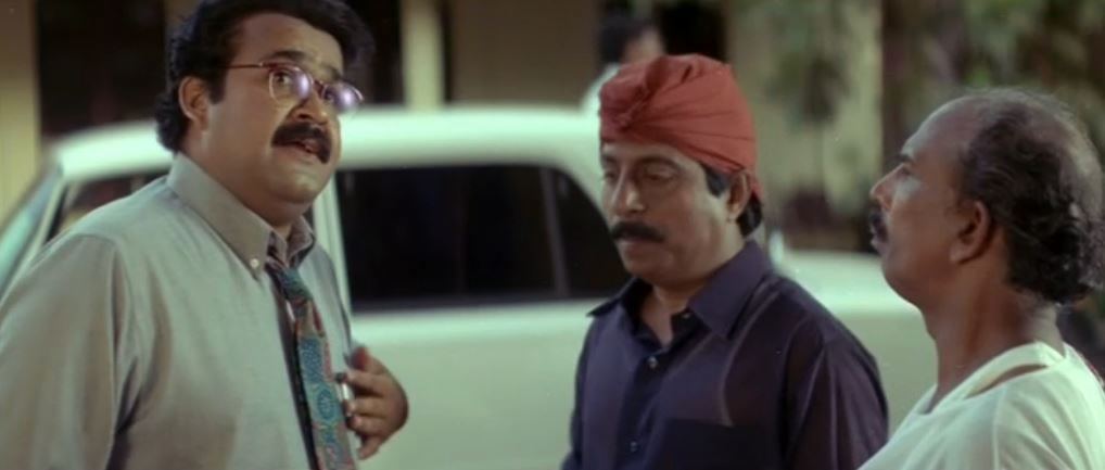 Mohanlal and Sreenivasan in Chandralekha